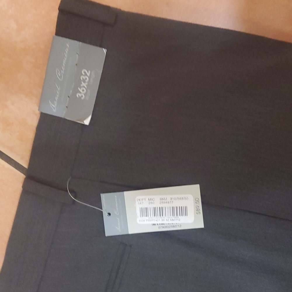 NWT Gray Dress Pants Mens 36x32 - Picture 2 of 4